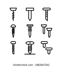 Nails icon or logo isolated sign symbol vector illustration - Collection of high quality black style vector icons
