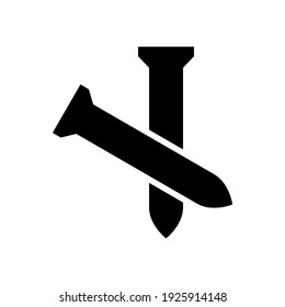 nails icon or logo isolated sign symbol vector illustration - high quality black style vector icons
