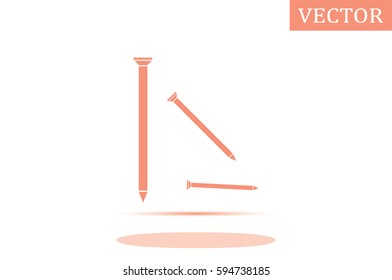 nails icon vector illustration EPS 10