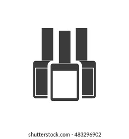 nails polish makeup product vector illustration design
