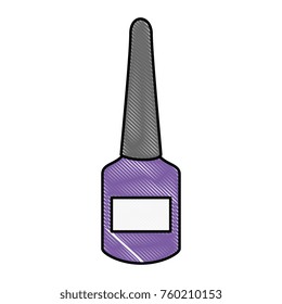 nailspolish bottle isolated icon