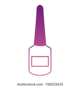 nailspolish bottle isolated icon