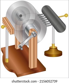 Nairne Pattern Electrostatic Friction Machine