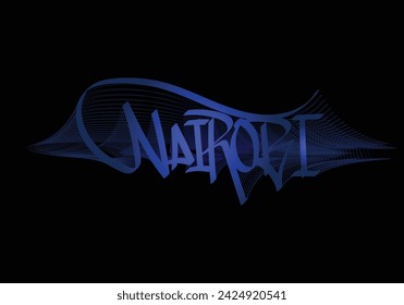 NAIROBI city graffiti tag custom style