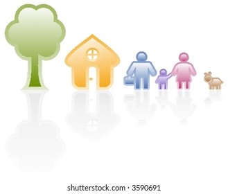 Naive family picture.