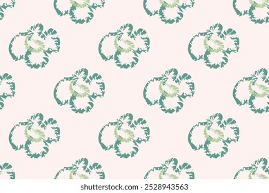 Patrón floral ingenuo en el estilo de los años 70 con flores de margarita groovy de tonos naturales. Diseño retro. Fondo de moda minimalista contemporáneo para niños. Estampado de vivero escandinavo.