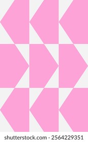 Naive geometric composition seamless pattern