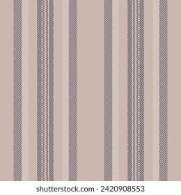 Naked pattern vector seamless, gala vertical fabric background. Silky textile stripe lines texture in pastel and white color.
