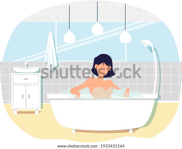 Naked Women In The Bath