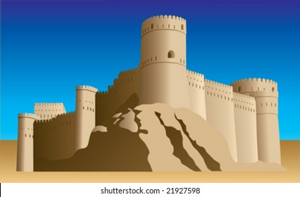 Nakhal Fort Muscat, Oman