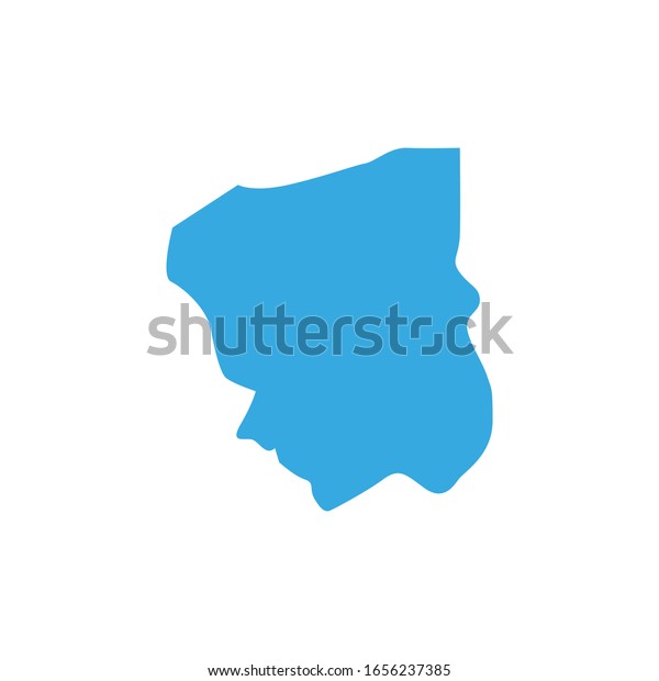 Nakhon Pathom Region Map Country Thailand Stock Vector Royalty Free