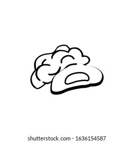 Nam nam black and white vector for all purpose