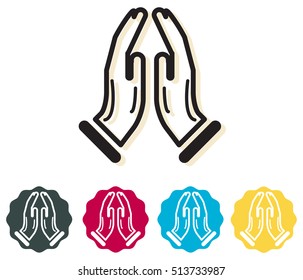 Namaste Icon
