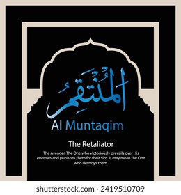 Name of ALLAH, Meaning, All praise to ALLAH, Name of GOD, Arabic Language, Arabic Typographic Design, Arabic Typography, Vector, Eps, English Translation, Design