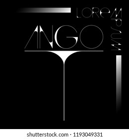 Name of alphabet letter logo type font T