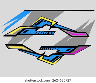 name or brand logo design frame with attractive appearance