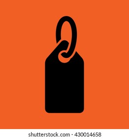 name card badge note label baggage travel sign icon simple