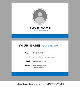 name card vector graphic design clipart