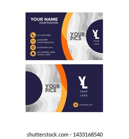 name card vector graphic design