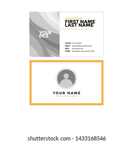 name card vector graphic design