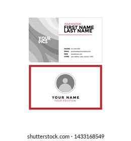 name card vector graphic design