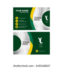 name card vector graphic design