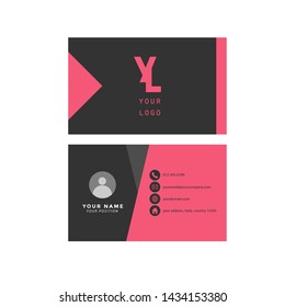 name card vector graphic design