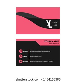 name card vector graphic design