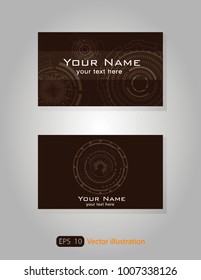 Name card,Vector abstract creative business cards ,Modern Abstract Business - Card Set | EPS10 Vector Design