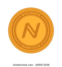 Name coin design Illustration