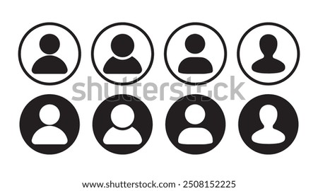 Name icon sets collection.Id card icon.Vector Illustration EPS 10