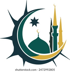 The name of the masjid in Arabic calligraphy