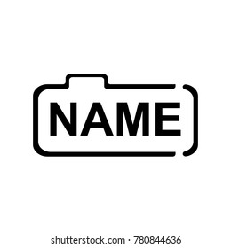 name photography logo