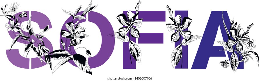 Sofia Name Stock Illustrations Images Vectors Shutterstock