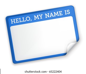 Name Tag, eps10