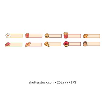 Name Tag Frame Element Set 