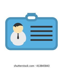 Name tag icon. 