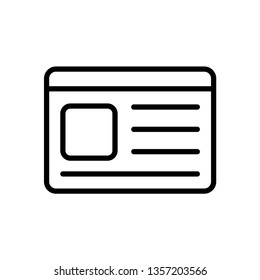 Name Tag Icon Vector Illustration Logo Template