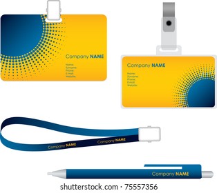 Name tag for id card