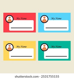 Name Tag For Office Worker