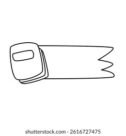 Name Tag Stationary Character Illustrations