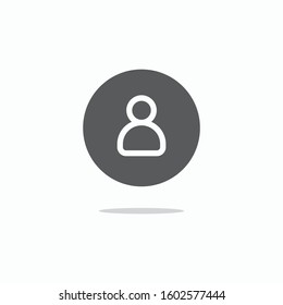 Name vector icon for web site or mobile app