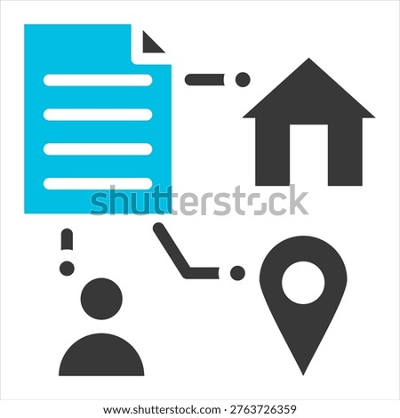 Named Entity Recognition Glyph Color Single Icon
