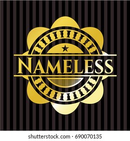 Nameless gold badge