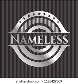 Nameless silver shiny emblem