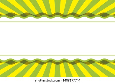 Nameplate, price tag, radial design, copy space, message space, title space