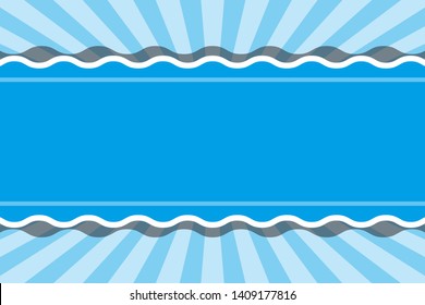 Nameplate, price tag, radial design, copy space, message space, title space