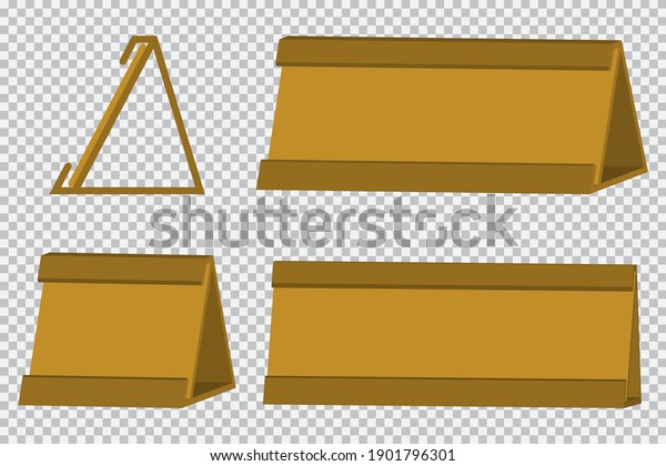 Conjunto de vectores de placa de: vector de stock (libre de regalías ...
