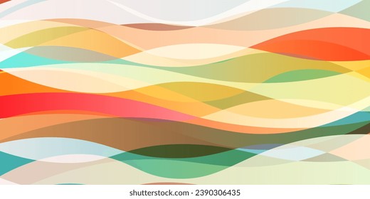 Nami Japanese Pattern Colorful Pattern Background