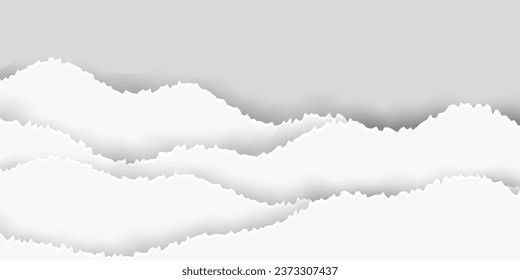 Fondo del patrón japonés de Nami Silhouette